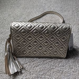 Tory Burch Fleming Flat Wallet Crossbody